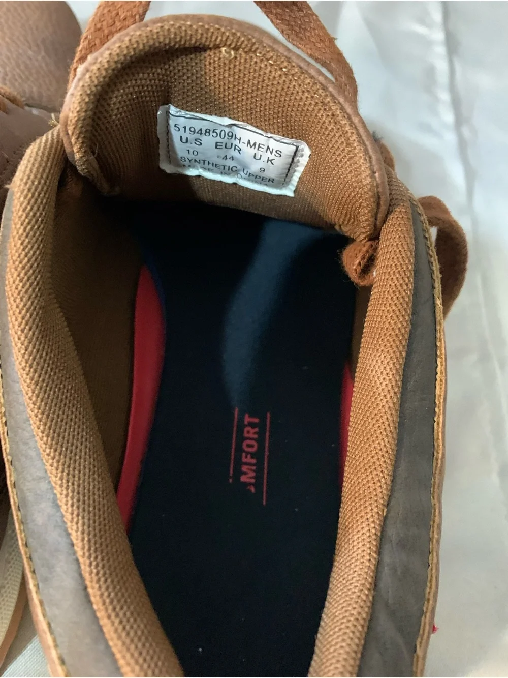 Levi's Men's Brown Leather Lace-Up Casual Shoes b1/17